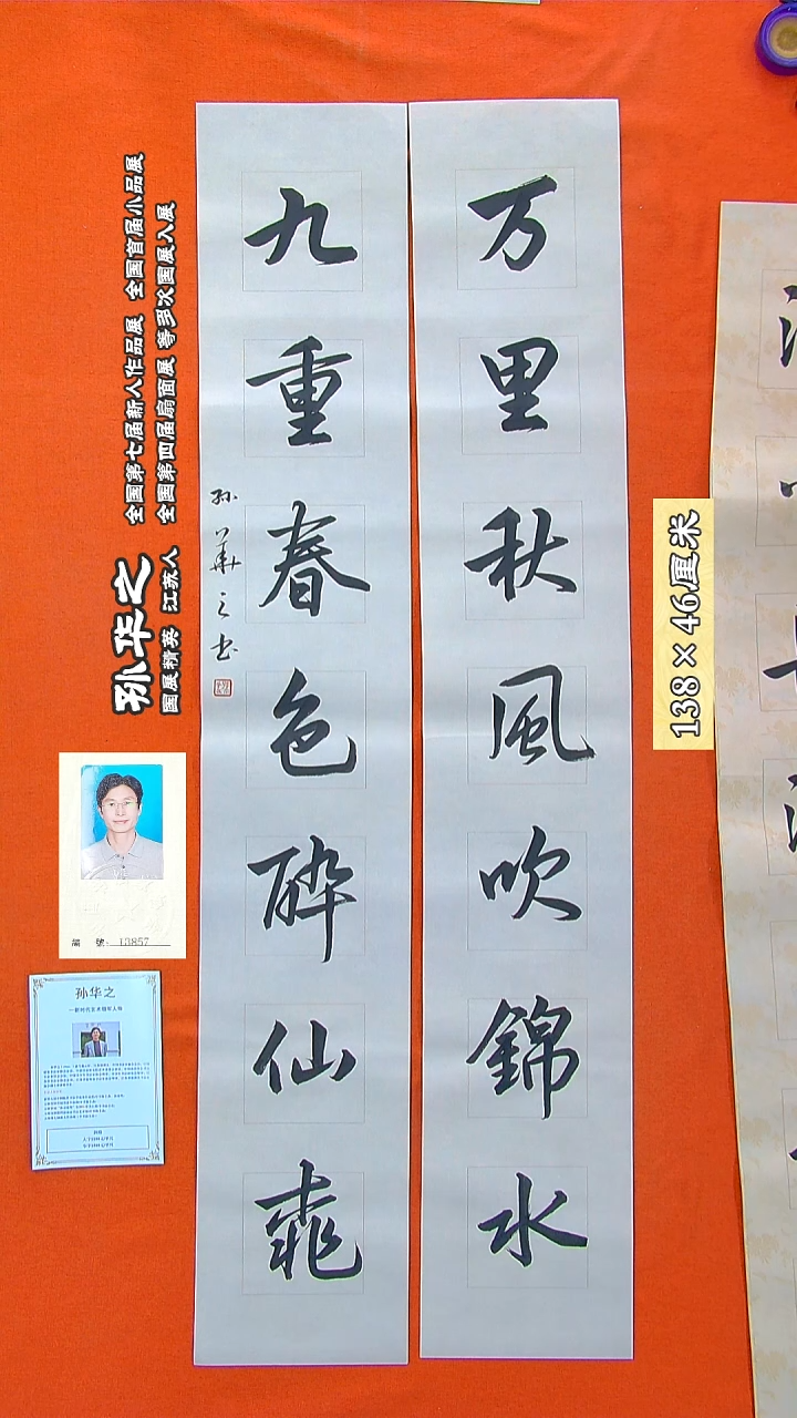 书法91a孙华之书法作品