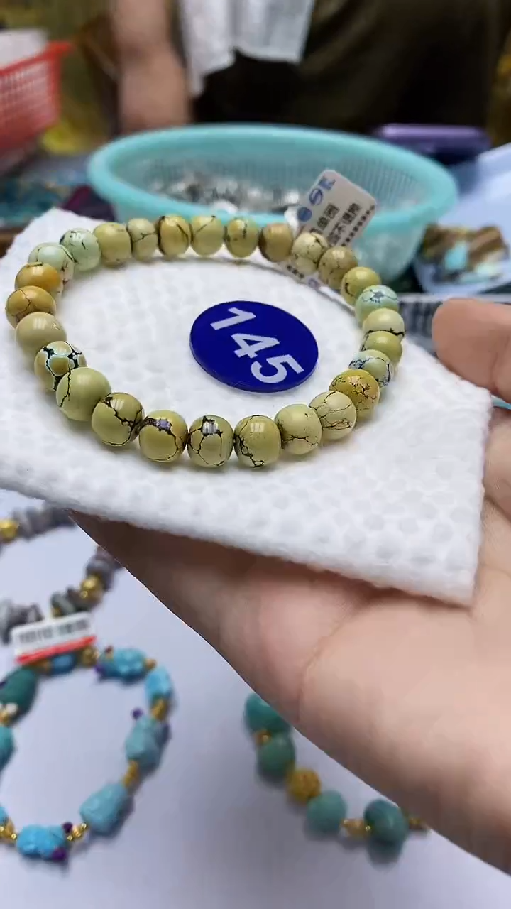 绿松石未镶嵌手串145