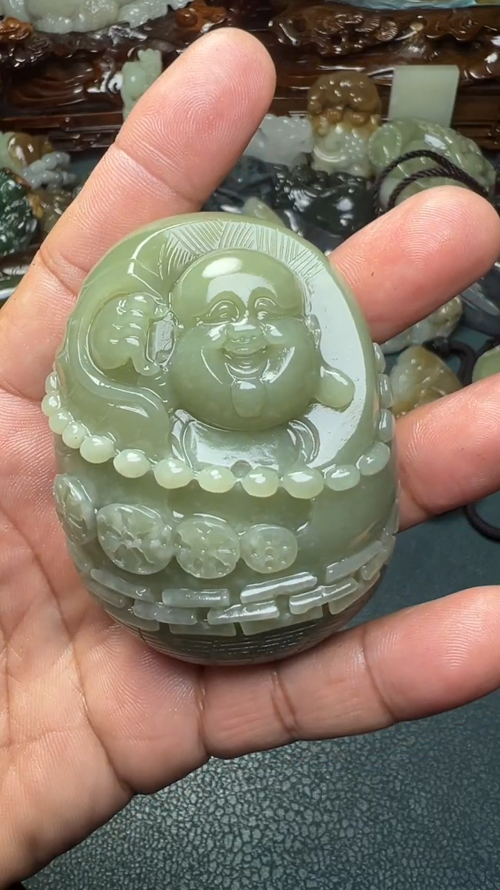 未镶嵌和田玉把件=-