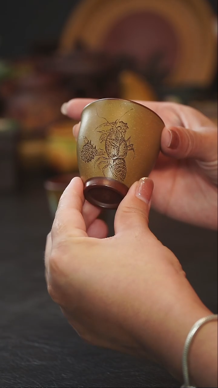 茶杯紫砂紫砂主人杯