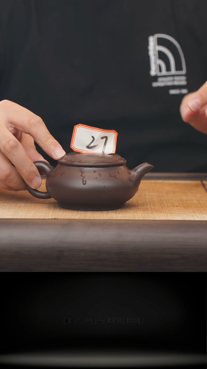 茶壶紫砂27号全手工制作紫砂壶