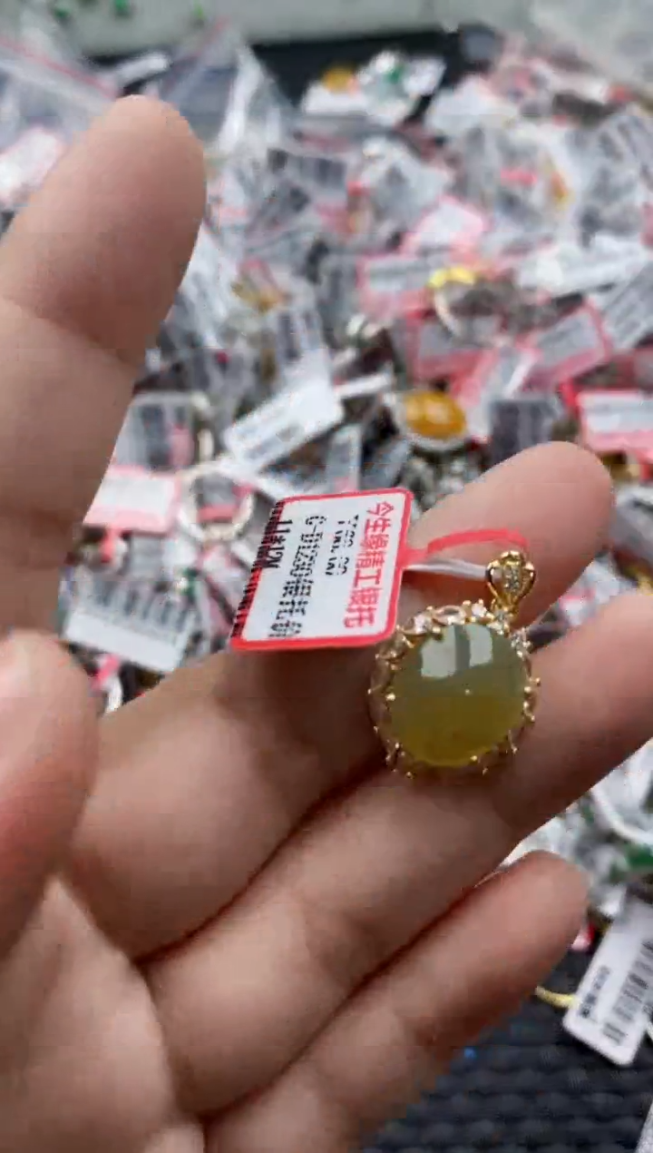 翡翠戒指银S925镶嵌555555   8