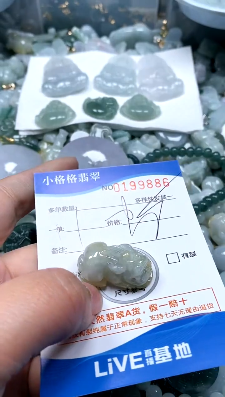 【闪购商品】翡翠颈饰未镶嵌闪购商品0199886