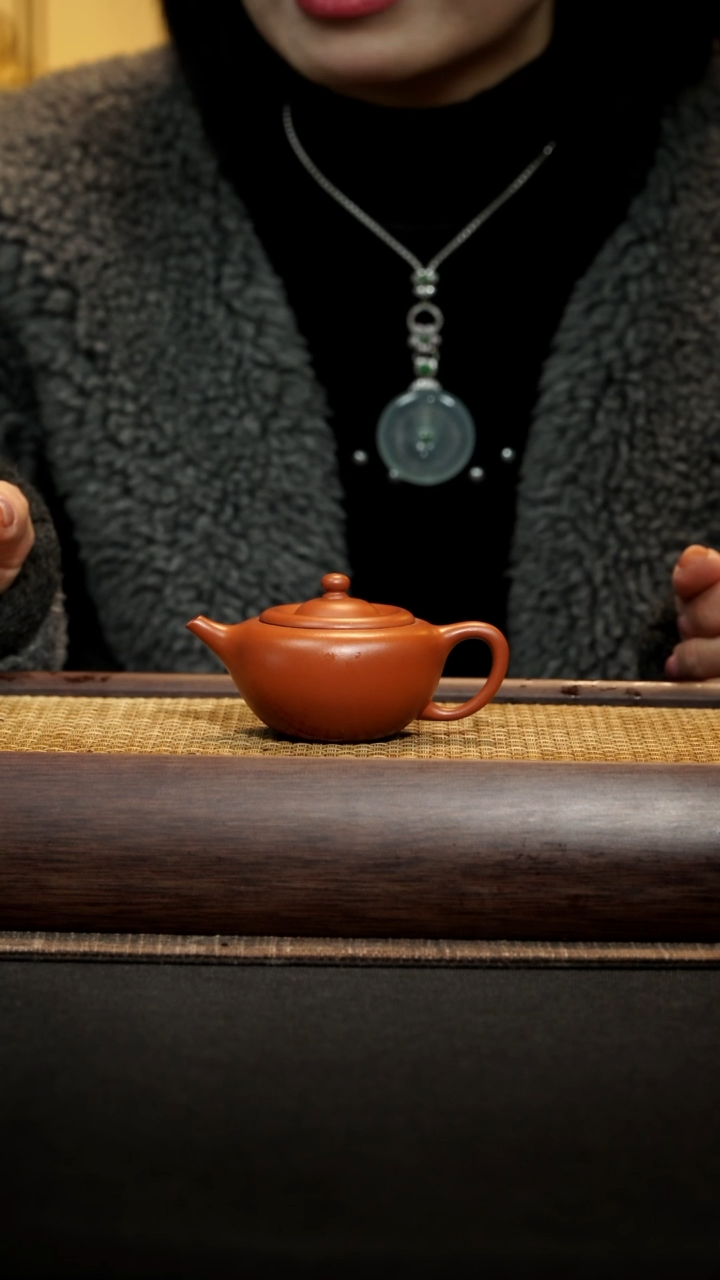 【闪购商品】紫砂茶壶和兴圆壶-钵盂