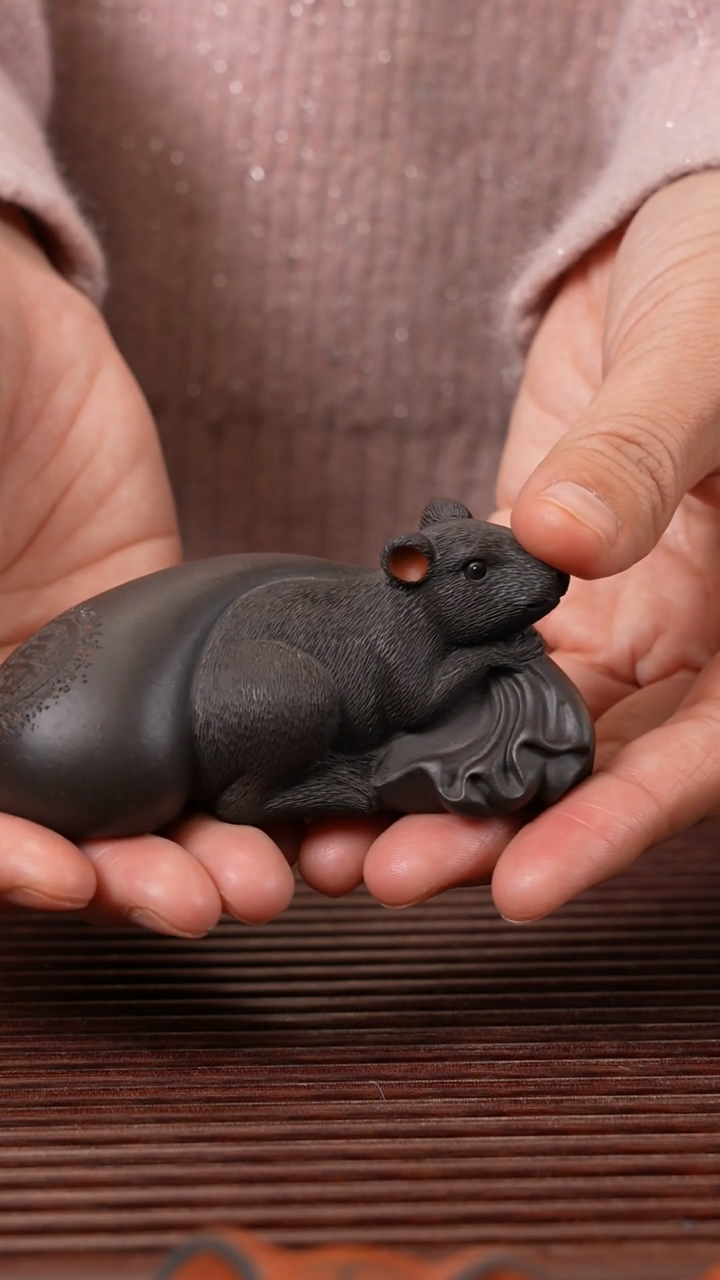 【闪购商品】紫砂茶宠袋袋有钱