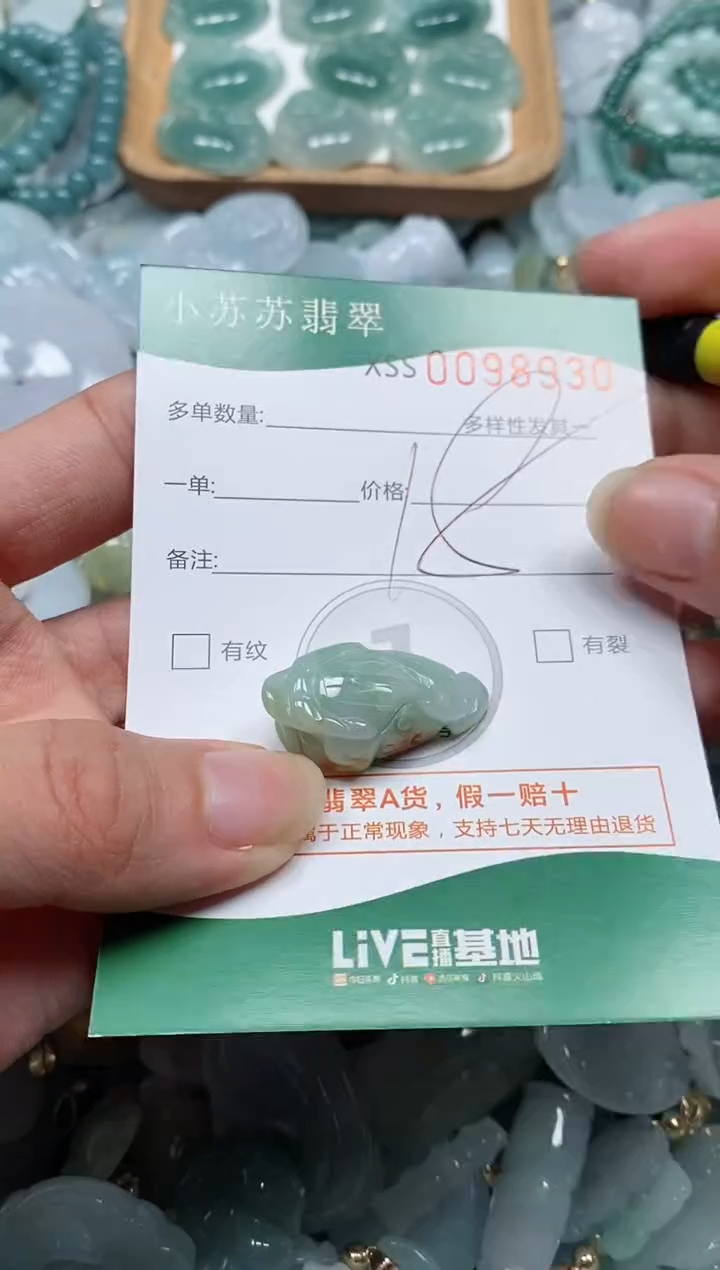 【闪购商品】翡翠颈饰未镶嵌闪购商品0098930