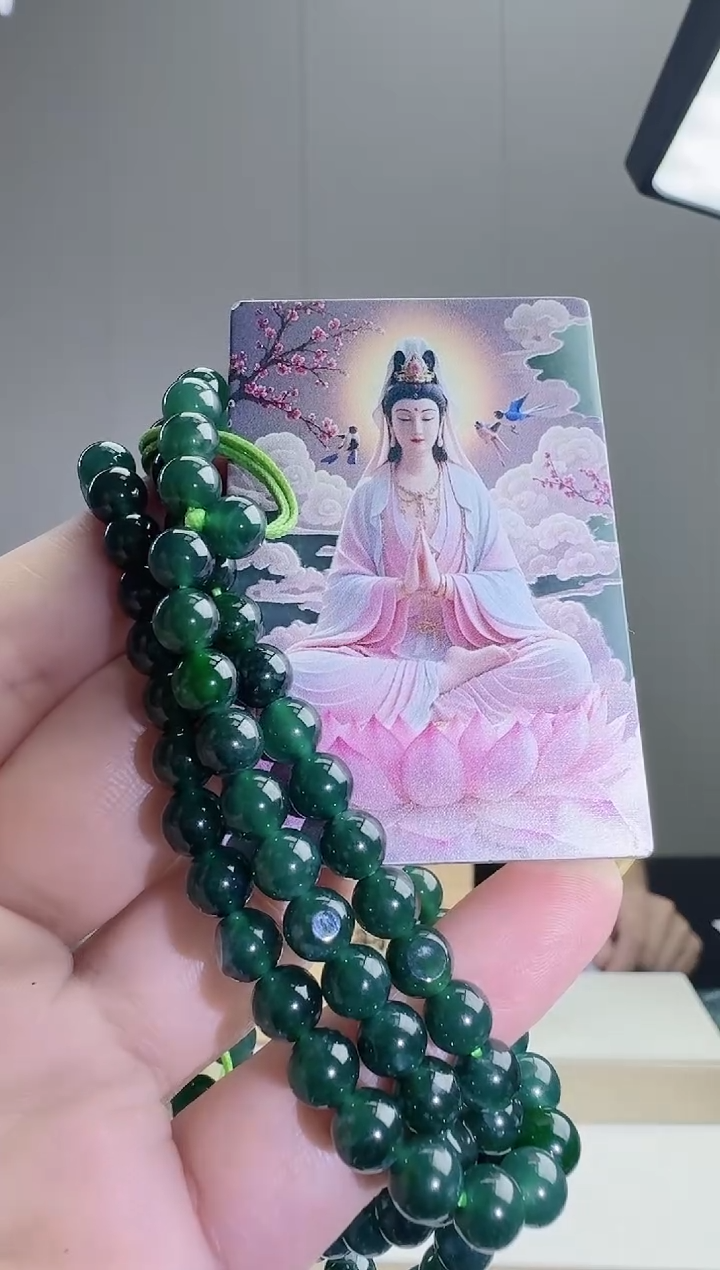 颈饰未镶嵌翡翠天然A货翡翠  多样性随机发其一