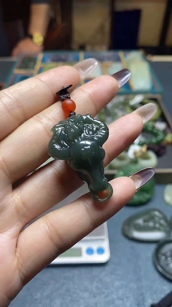 颈饰未镶嵌和田玉多样性拍一发一