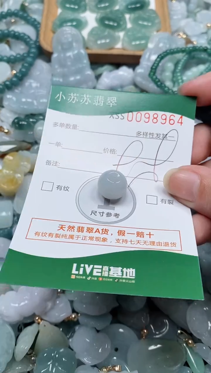 【闪购商品】翡翠颈饰未镶嵌闪购商品0098964