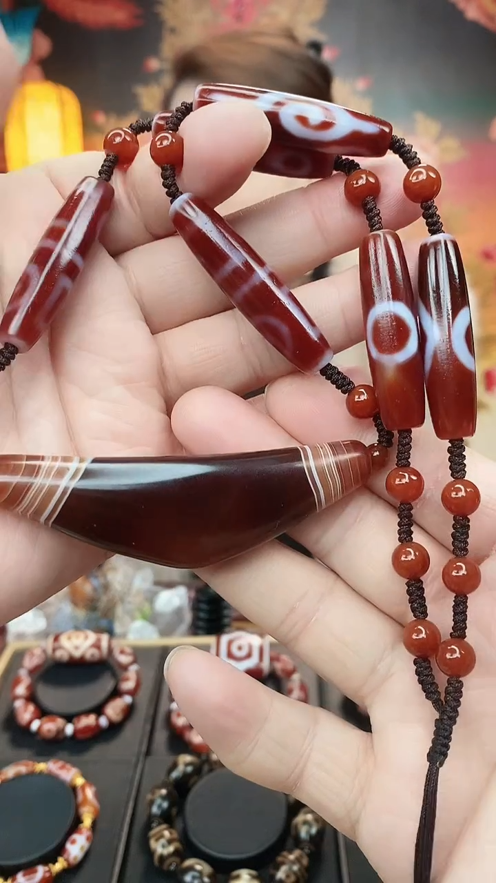 【闪购商品】玛瑙/玉髓锁骨链未镶嵌玛瑙多图腾锁骨链