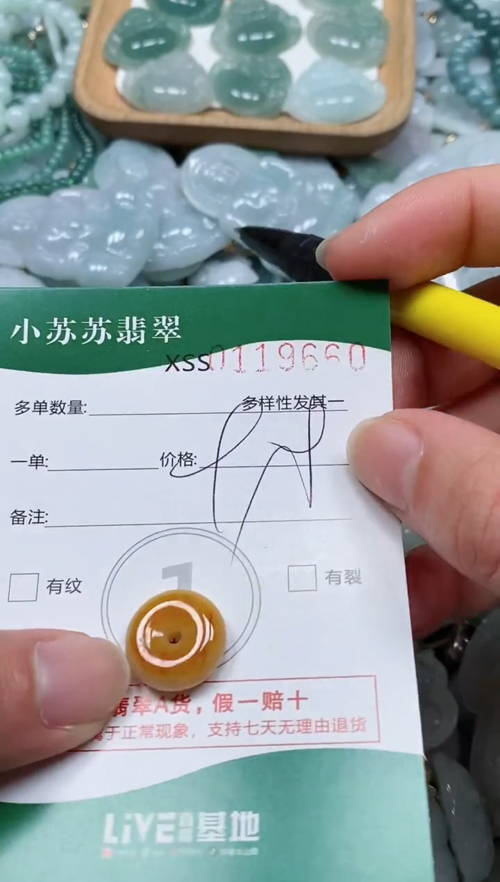 【闪购商品】翡翠颈饰未镶嵌闪购商品0119660