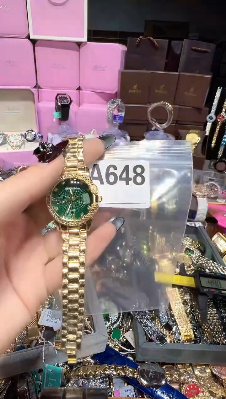 石英机芯不锈钢不锈钢直播定闪专用