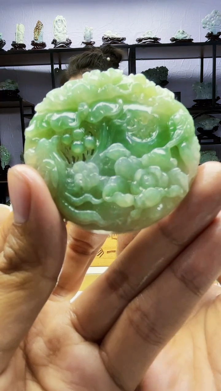 【闪购商品】定制翡翠未镶嵌毛货02130067