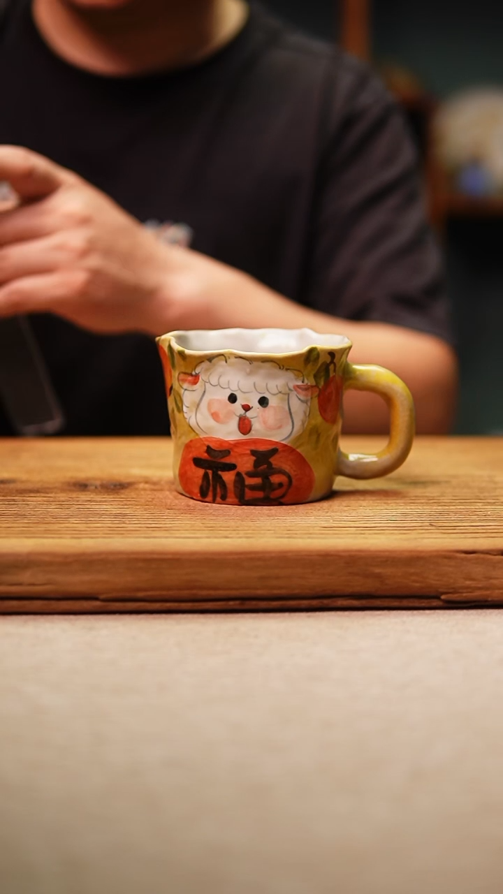 @@陶园瓷舍@@纯手工手绘@高温釉下彩