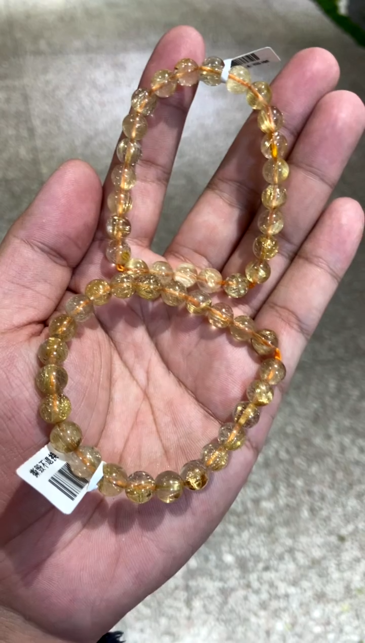 【闪购商品】水晶007-未镶嵌钛金透体7mm+ 多样性发其一