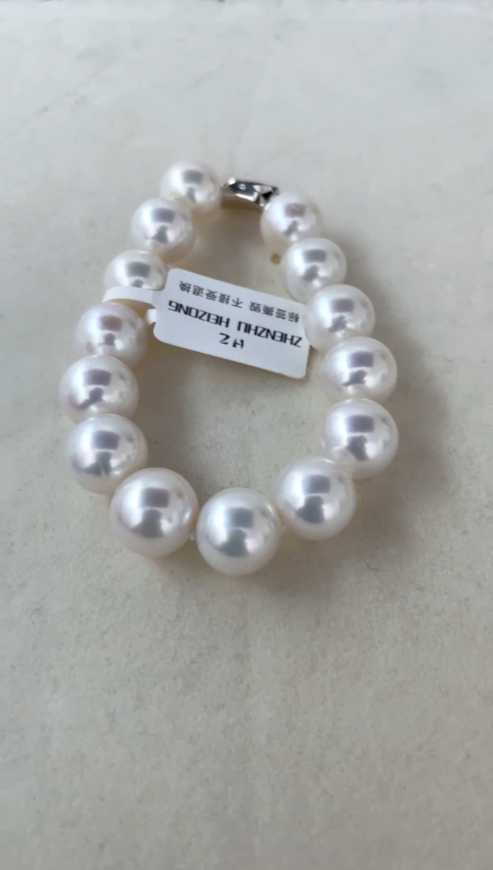 【闪购商品】淡水珍珠手链银S925镶嵌手链