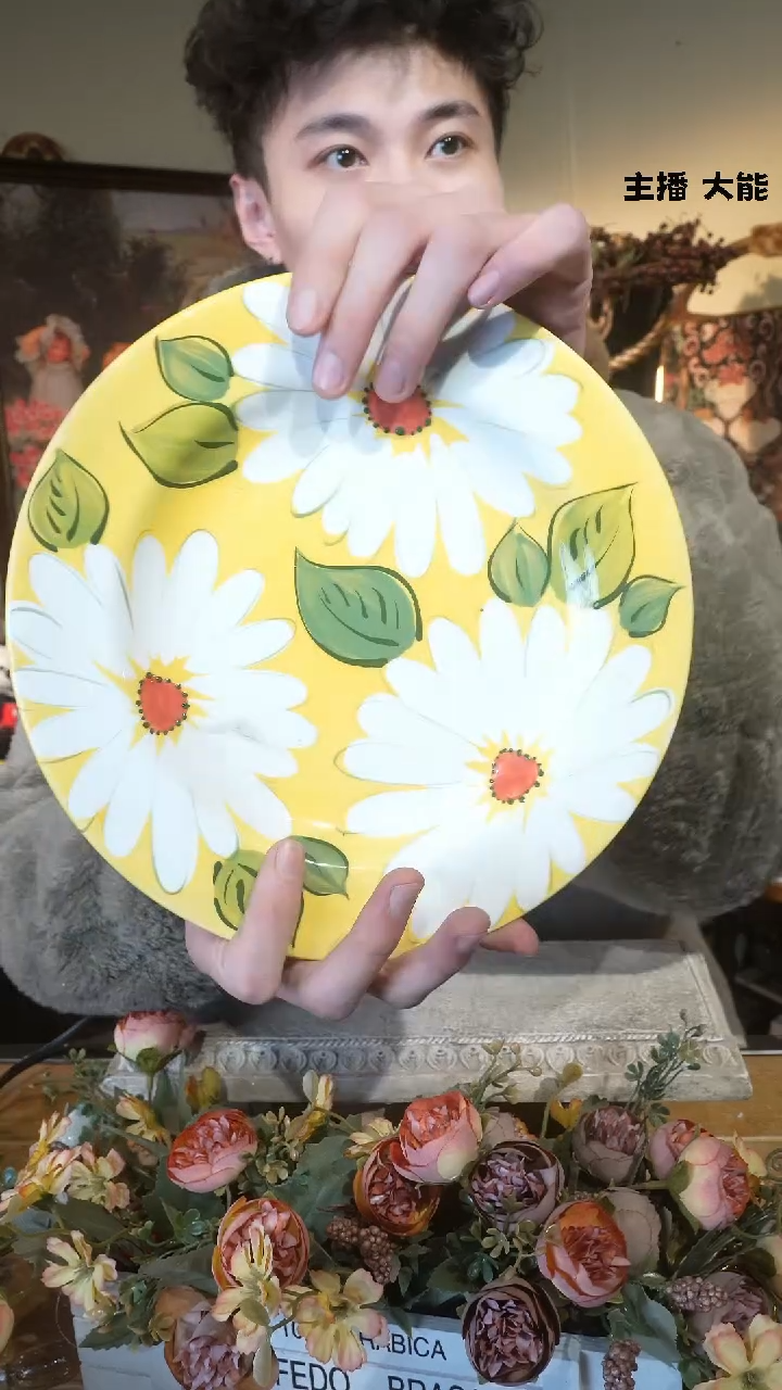 【闪购商品】默认微瑕高端树脂陶瓷摆件M513