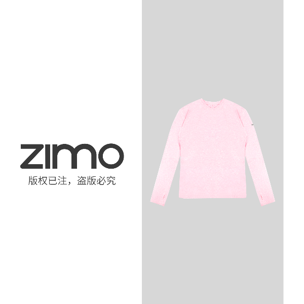 女士长袖樱语粉589-zimo-瑜伽健身瑜伽服健服YFCX589