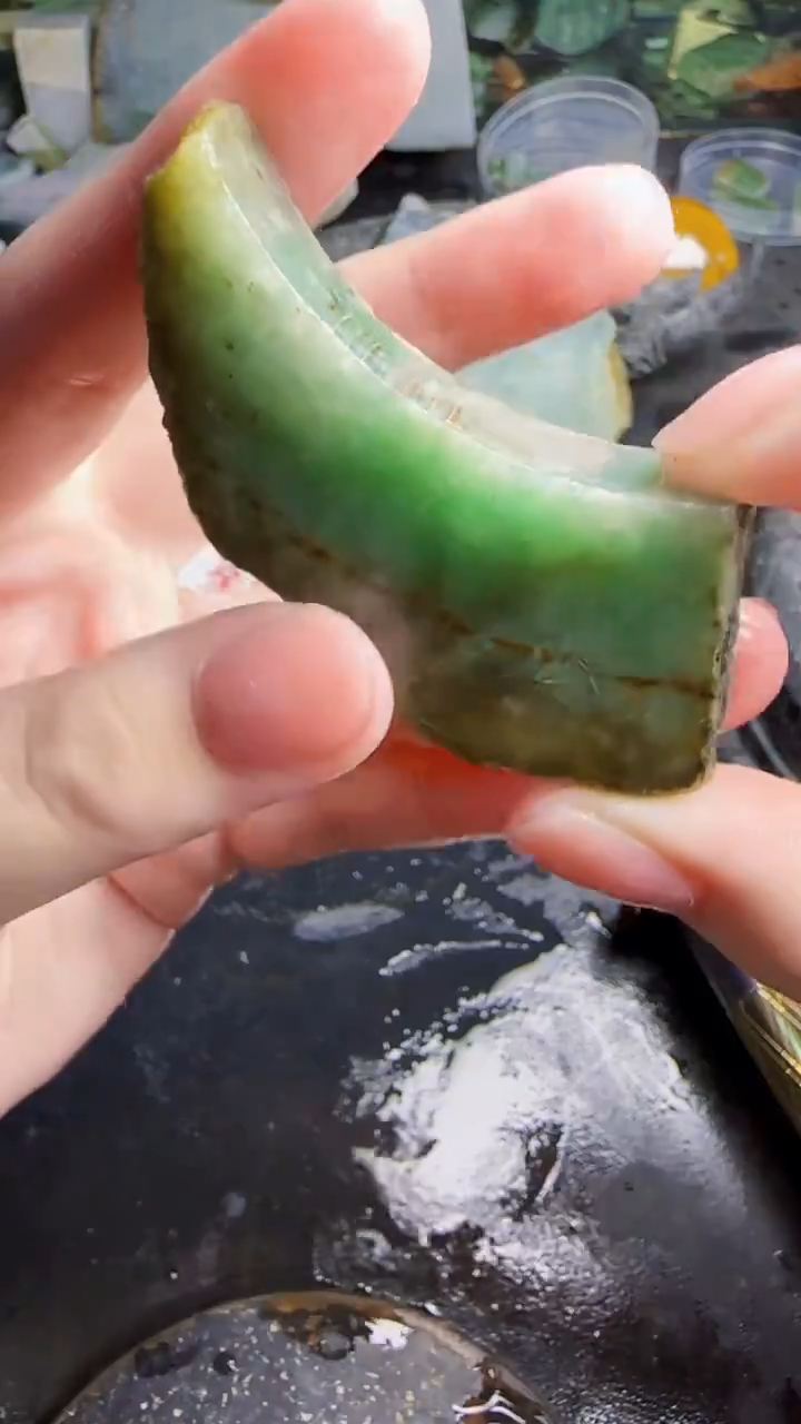 未镶嵌挂件翡翠天然翡翠036