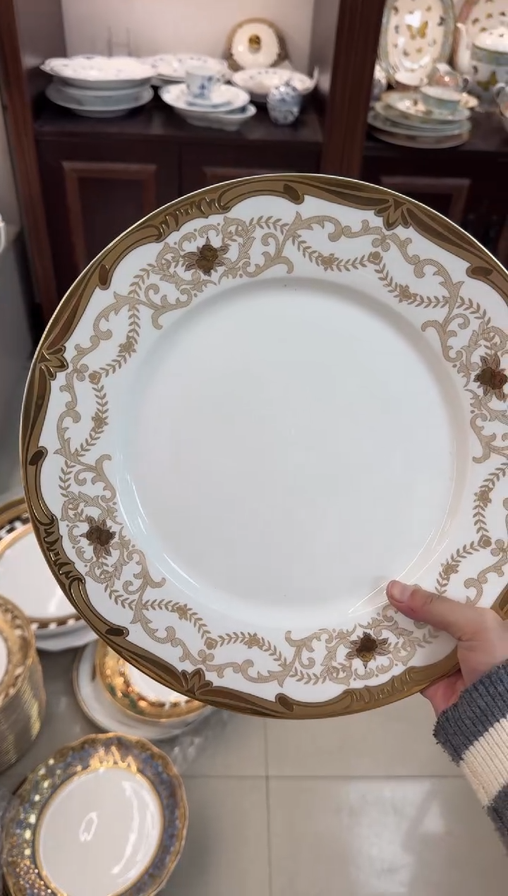 【闪购商品】瓷片12寸平盘  福利价  福利价