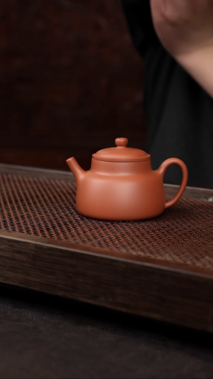 【闪购商品】紫砂茶壶大红泥言心