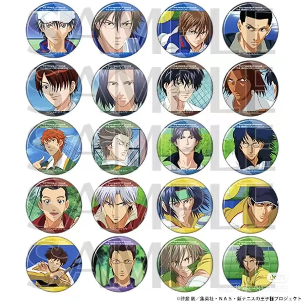 【平拆】日谷-网球王子TV展系列吧唧 潮玩盲盒/默认代拆