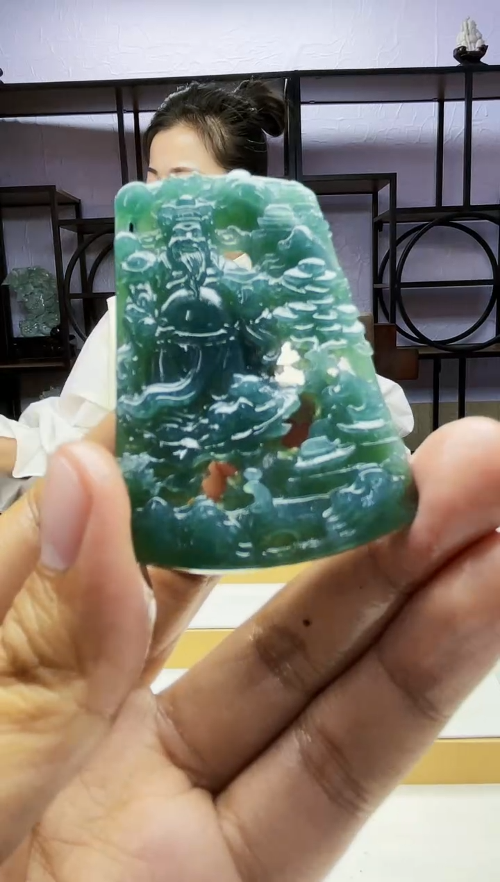 【闪购商品】定制翡翠未镶嵌毛货01270213