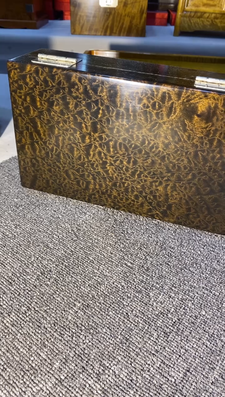 【闪购商品】金丝楠木艺阴沉首饰盒F6