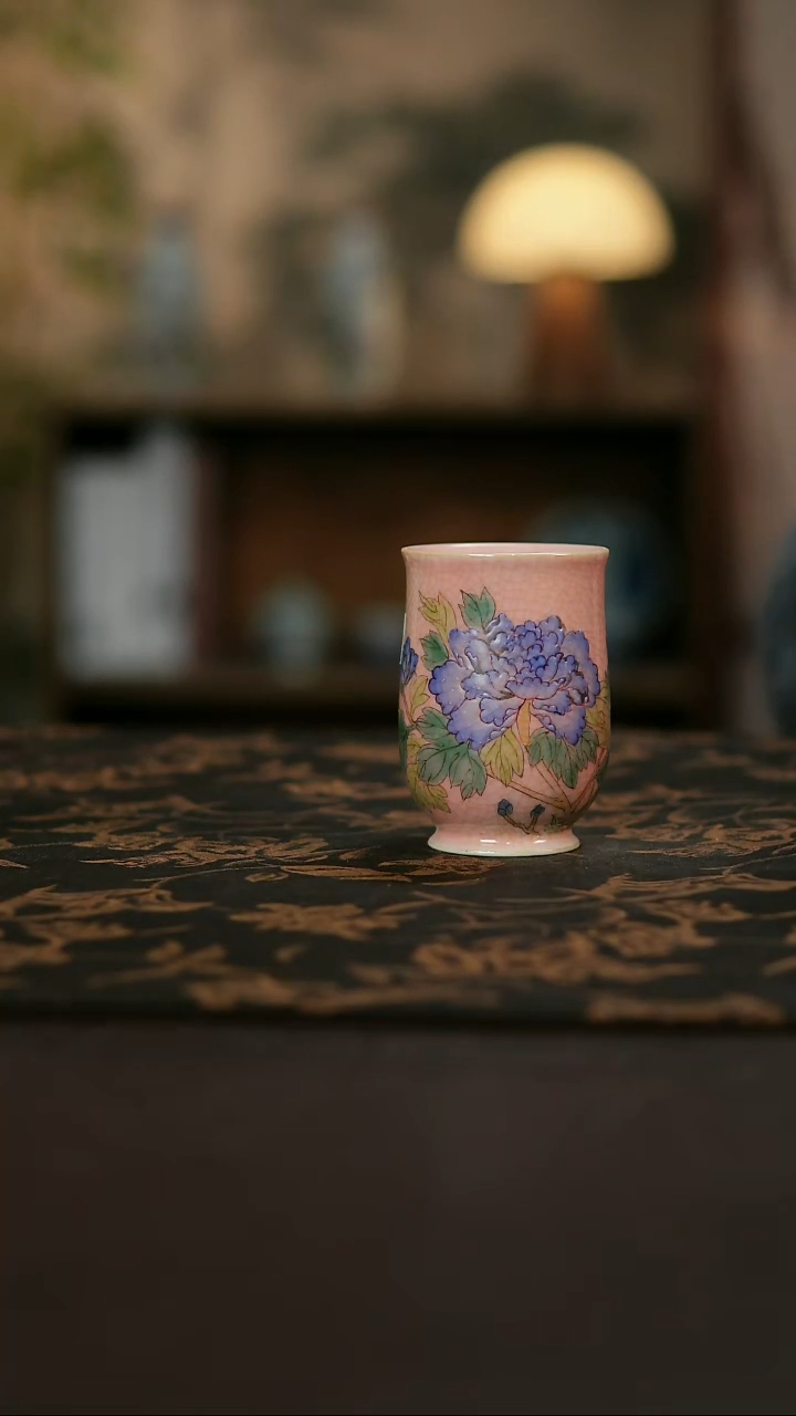 景德镇陶瓷杯碗柴烧多人