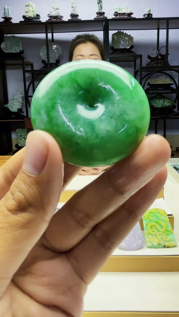 【闪购商品】定制翡翠未镶嵌毛货03040102多样性发其一