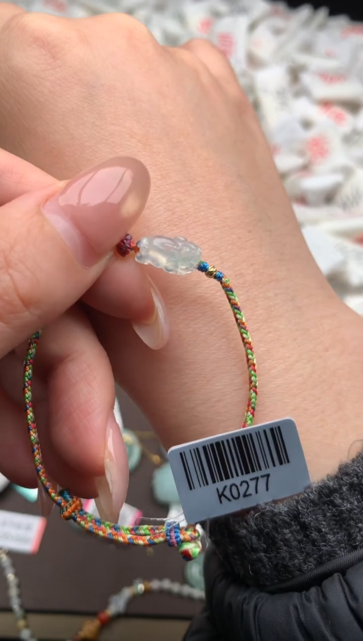 【闪购商品】翡翠手绳未镶嵌一