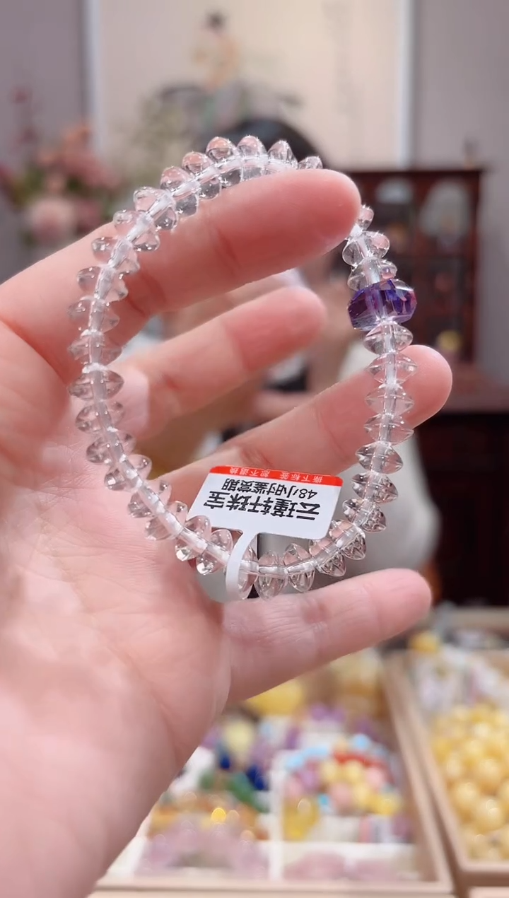 【闪购商品】水晶手串未镶嵌设计款珠串