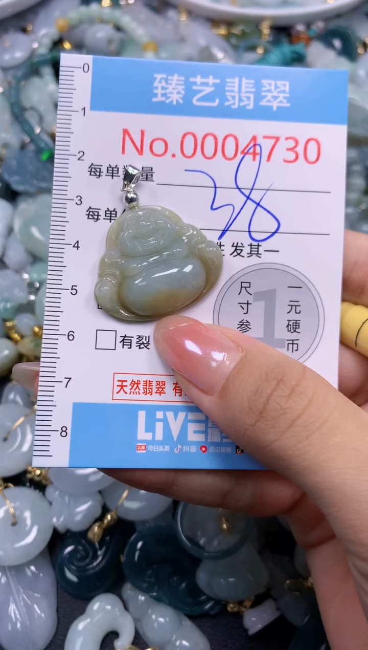 颈饰未镶嵌翡翠4730