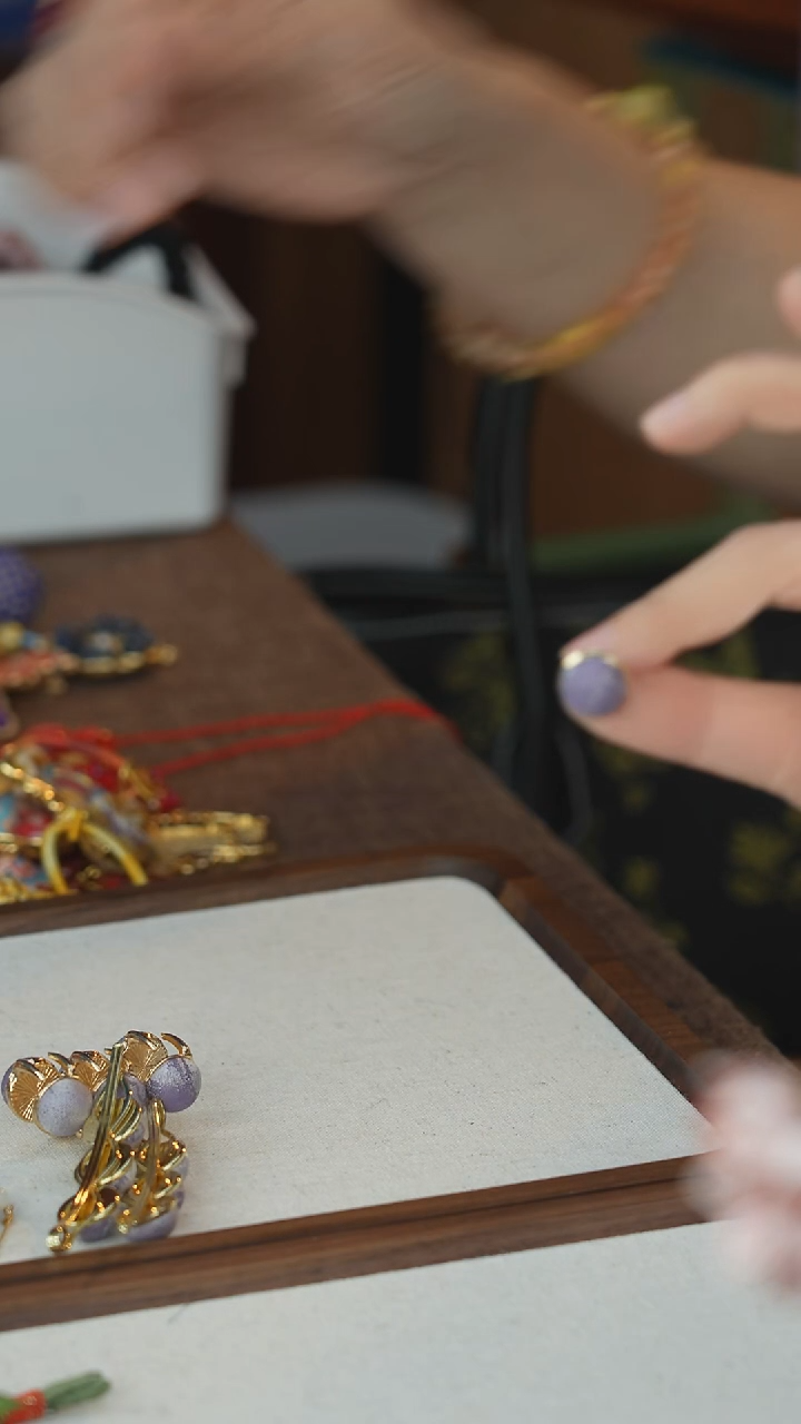 刺绣闪购纯手工非遗国风饰品