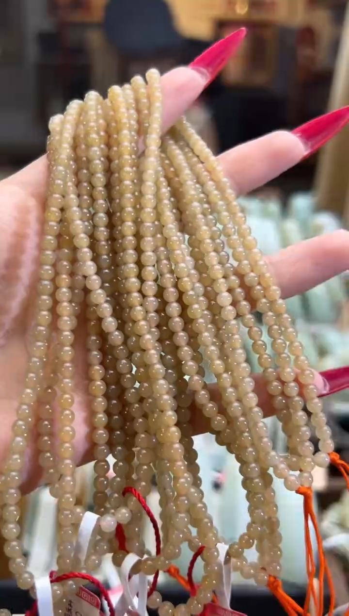 和田玉未镶嵌项链且末料8号矿糖长链卡4多样性发其一