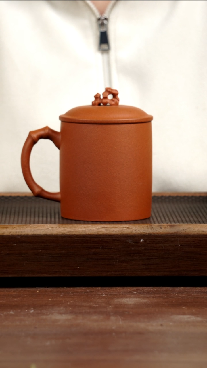 茶壶紫砂黄沉香盖杯500CC