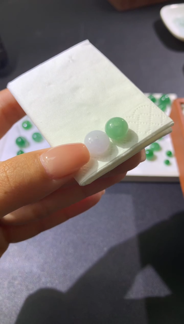 【闪购商品】定制翡翠未镶嵌珠4