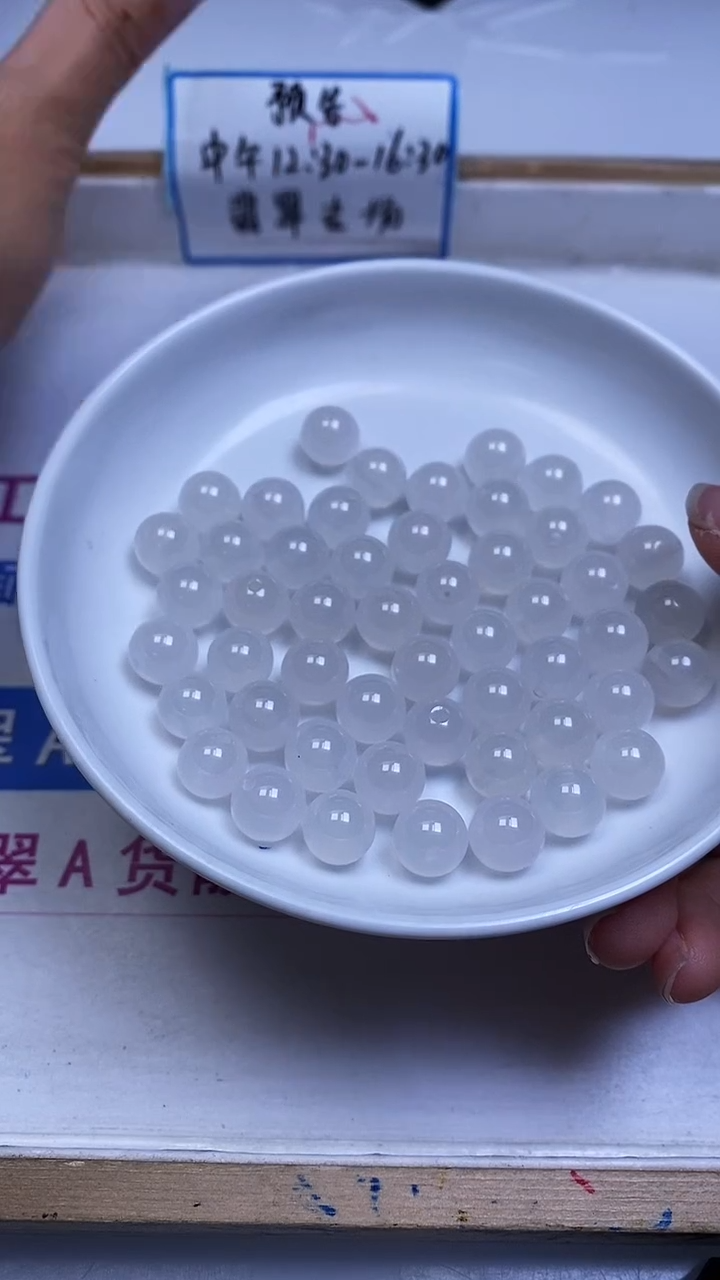 未镶嵌散珠南红玛瑙B452 荔枝冻10mm10颗6.8元