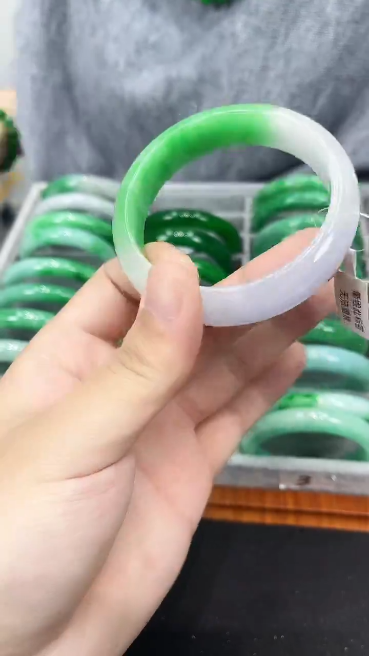 【闪购商品】砖雕s57 半山水轮胎手镯 圈口59.8