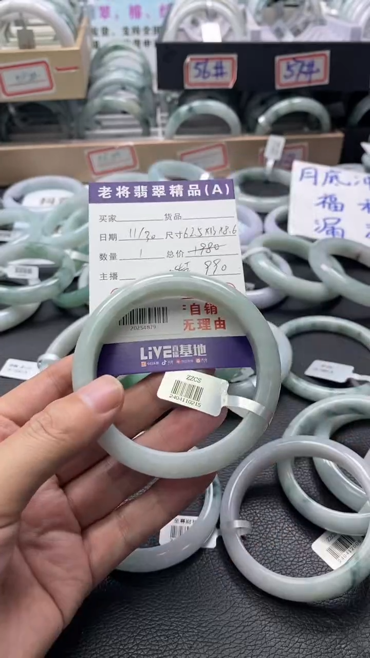 未镶嵌手镯翡翠/20254879