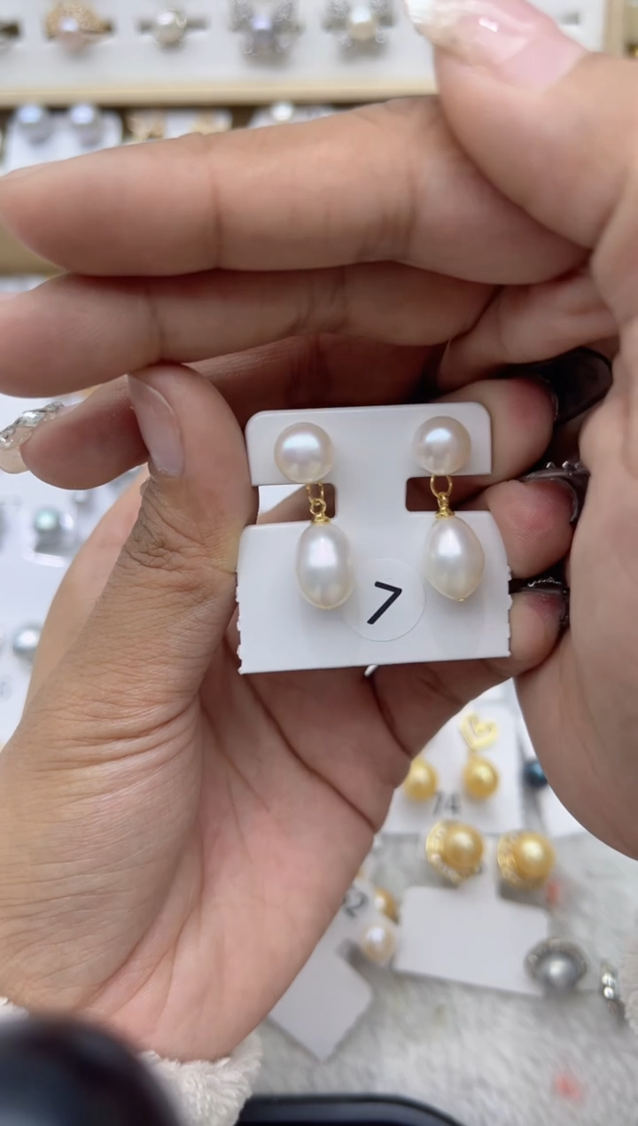 【闪购商品】淡水珍珠戒指合金104