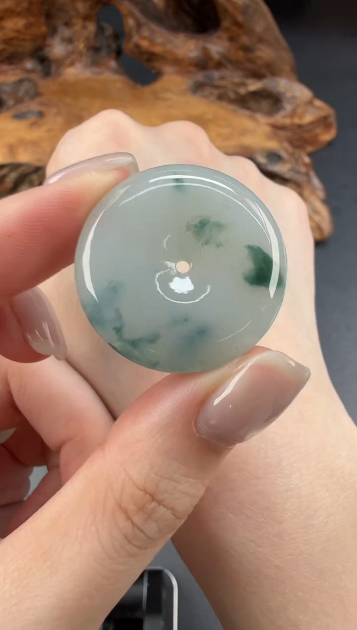 吊坠(不含链)未镶嵌翡翠翡翠饰品-54