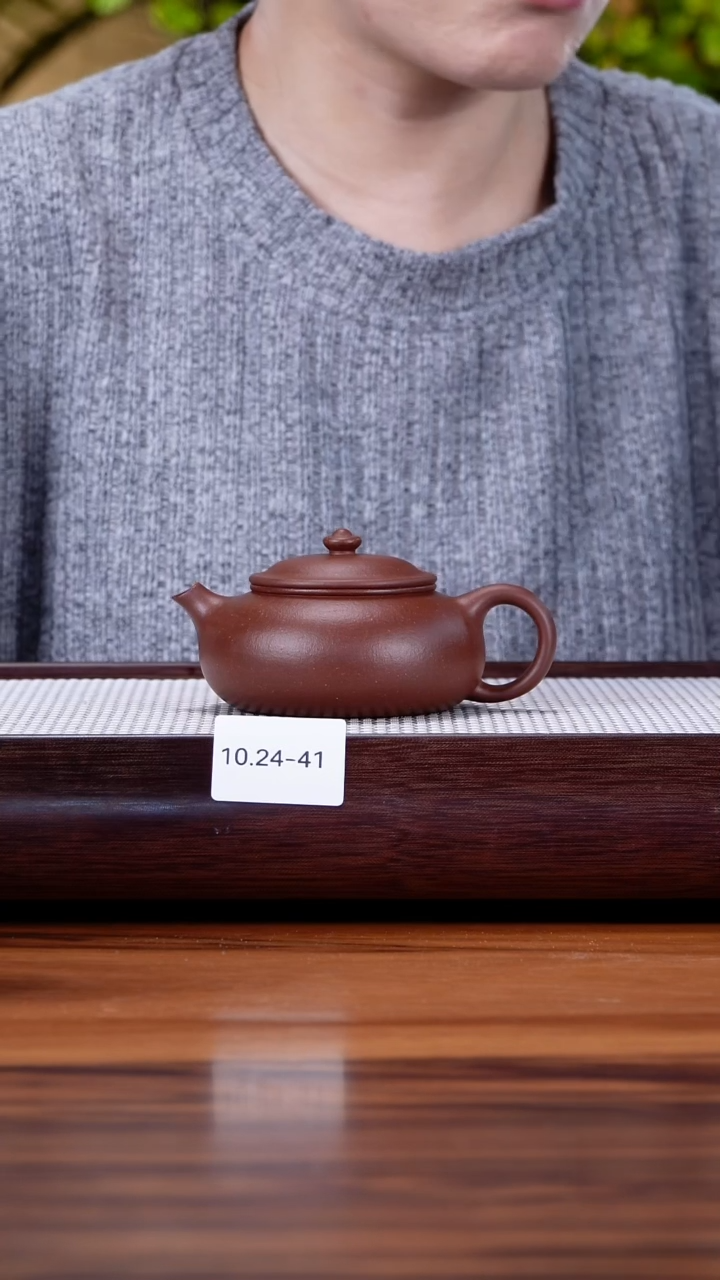 茶壶紫砂10.24-41 95全 清灰紫 寒江170