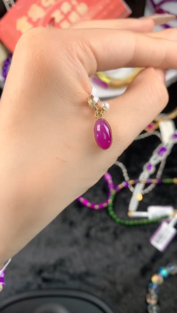 【闪购商品】苏纪石（舒俱来）.18K金镶嵌舒俱来饰品