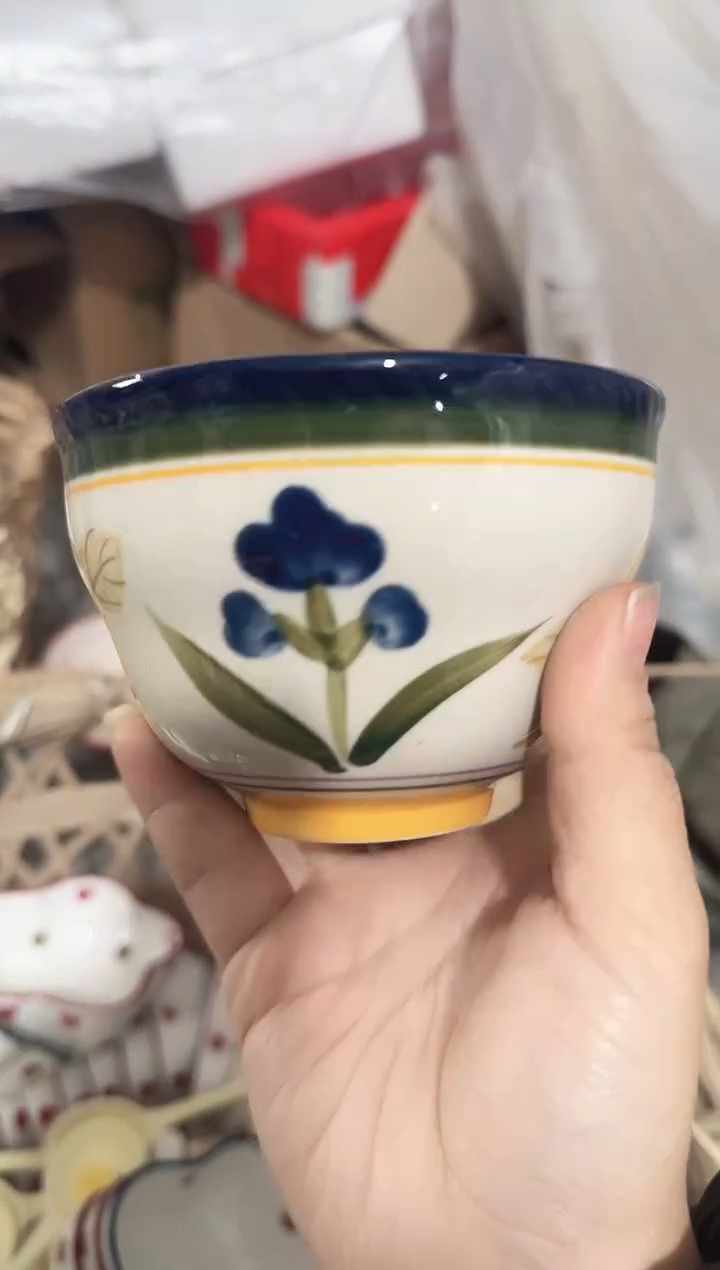 【4.65寸★4个】黑点针眼属正常陶瓷都有介意慎拍微瑕破损包赔