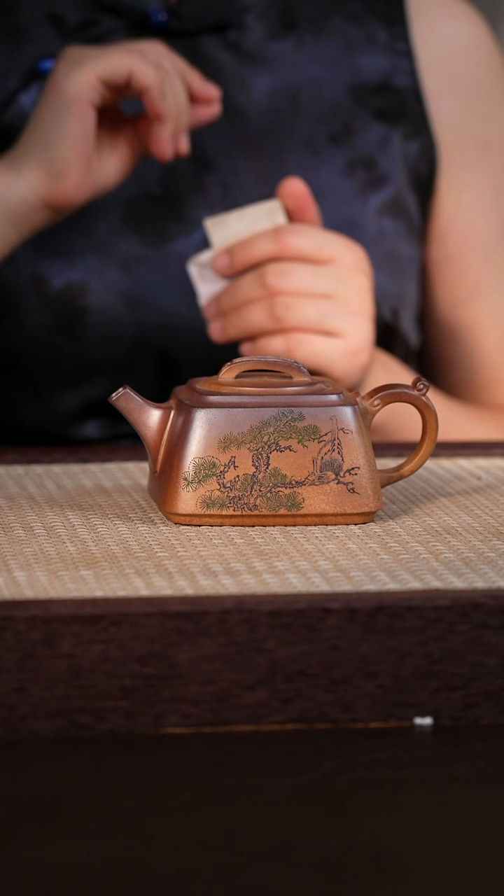 茶壶紫砂芒果泥柴烧 300cc