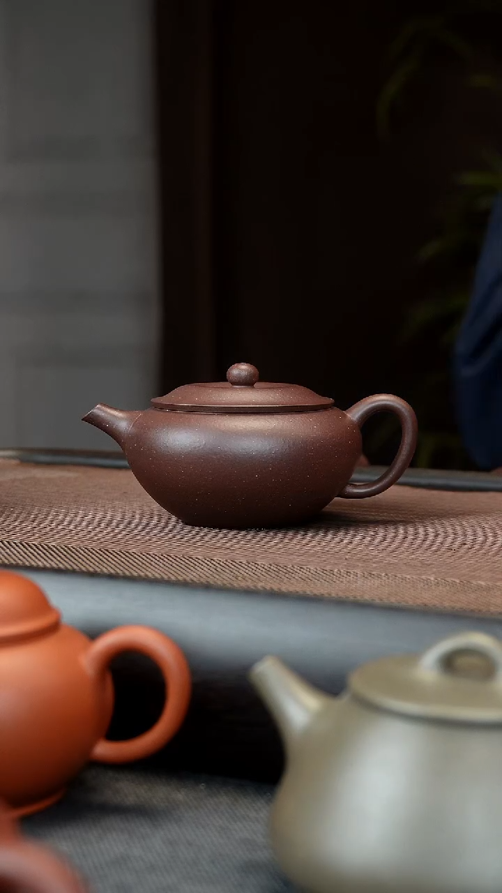 【闪购商品】紫砂茶壶钵盂 130CC 精工 微微瑕    