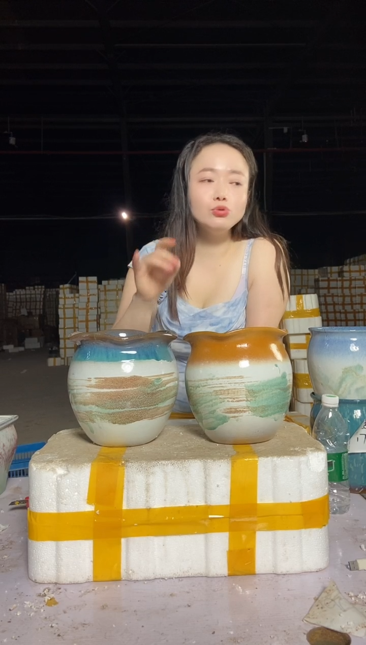 宜兴紫砂粗陶花盆18/19