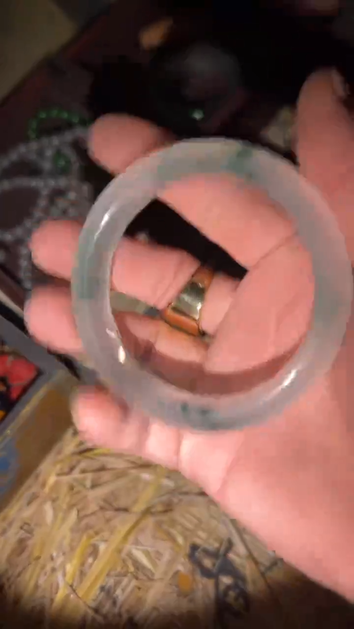 【闪购商品】翡翠手镯未镶嵌60闪购商品高端专用链接