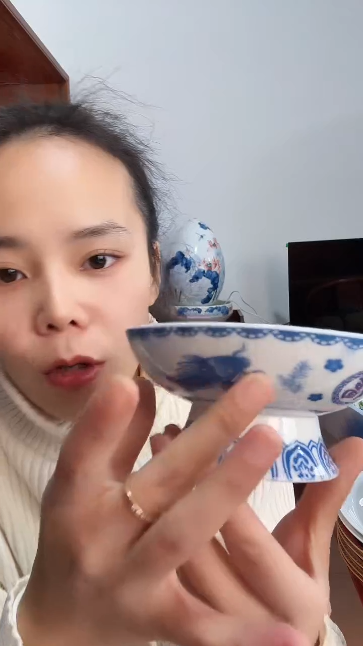 陶瓷青花小果盘青花小果盘